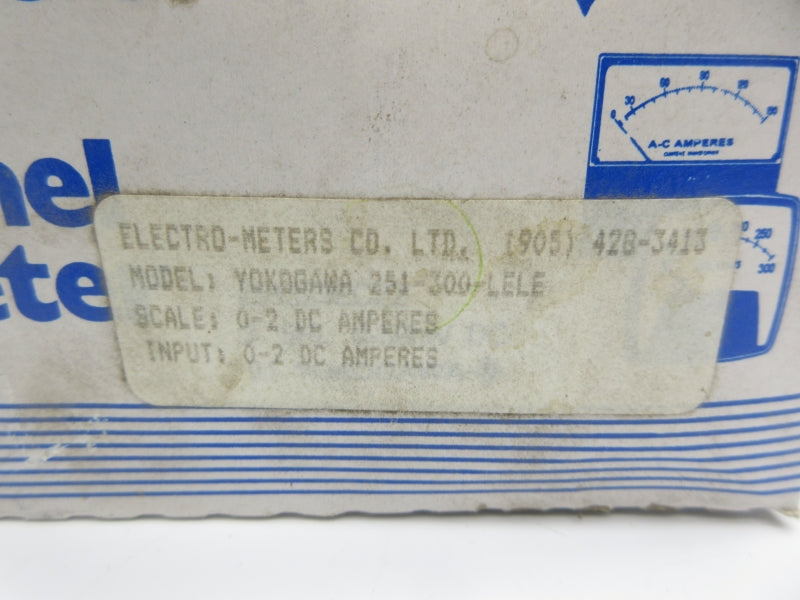 YOKOGAWA 251-300-LELE 0.20DCA NSMP