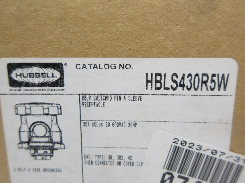 HUBBELL HBLS430R5W NSMP