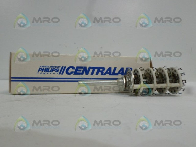 CENTRALAB PA-2026 SHORTING STEATITE ROTARY SWITCH NSMP