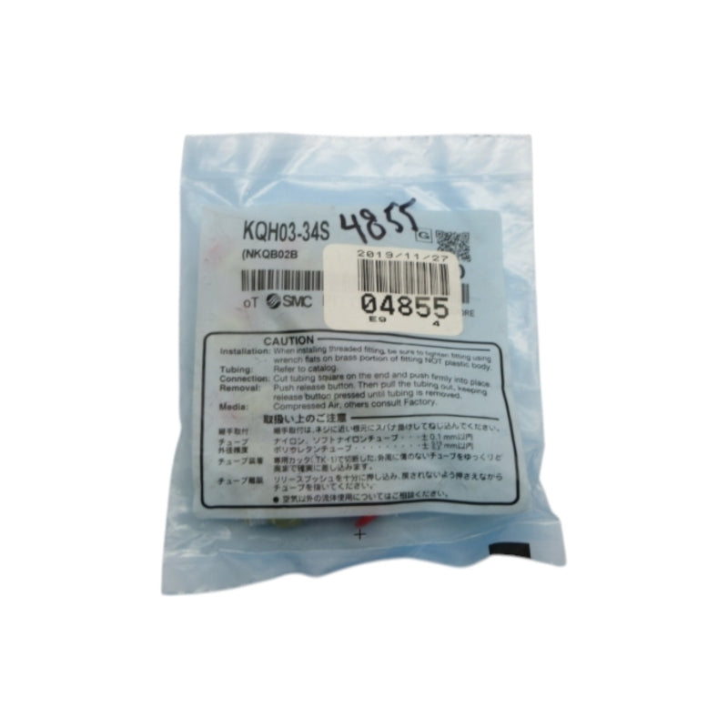 SMC KQH03-34S (PKG OF 10) NSMP