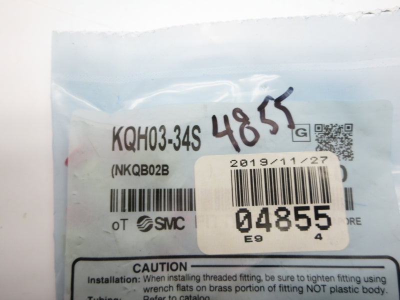 SMC KQH03-34S (PKG OF 10) NSMP