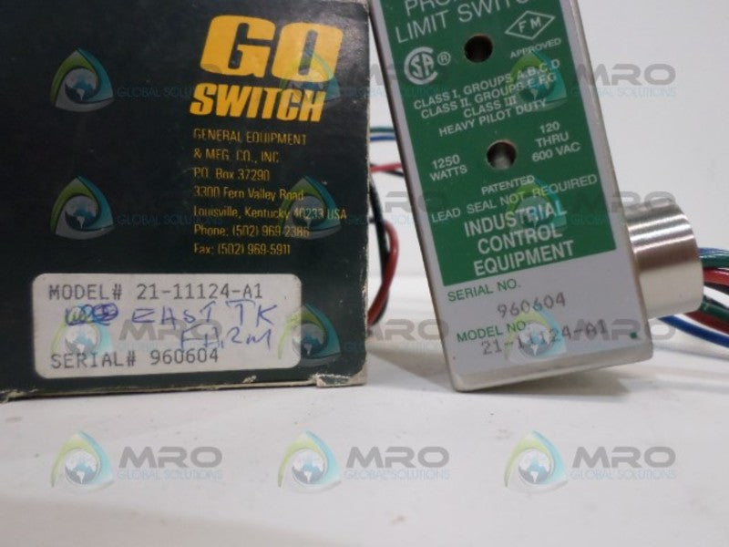 GO 21-11124-A1 PROXIMITY LIMIT SWITCH  NSMP