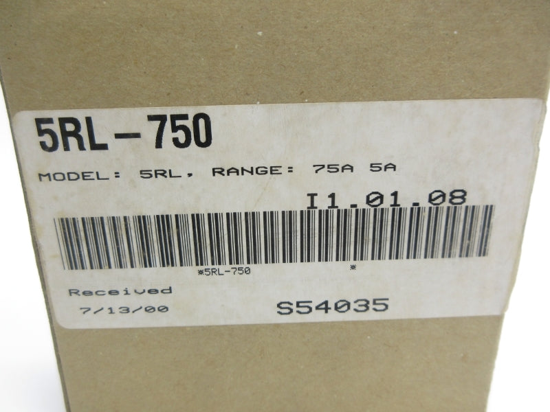 E.I.L 5RL-750 600V 75.5A NSMP