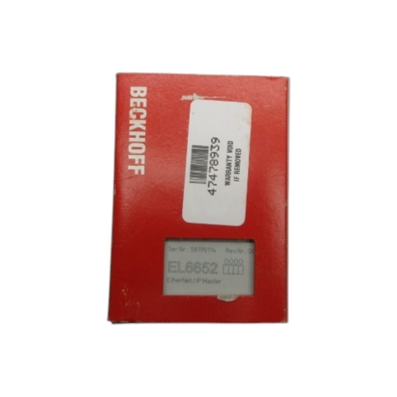 BECKHOFF EL6652 REV. 0017 NSMP