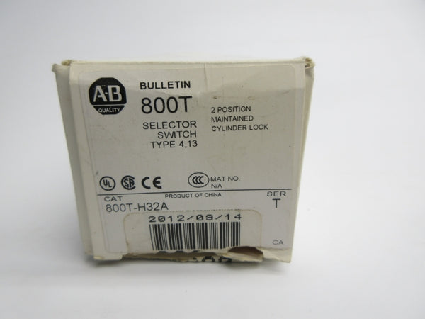 ALLEN BRADLEY 800T-H32A SER. T (WH) NSMP