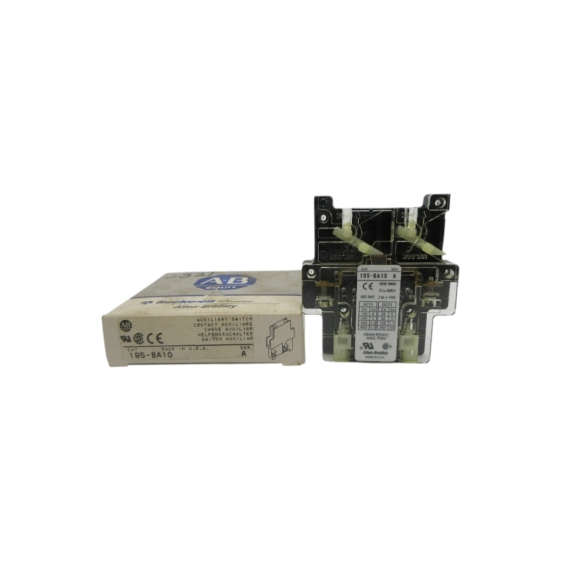 ALLEN BRADLEY 195-BA10 SER. A 600V  1.2A (GY/BL) NSMP
