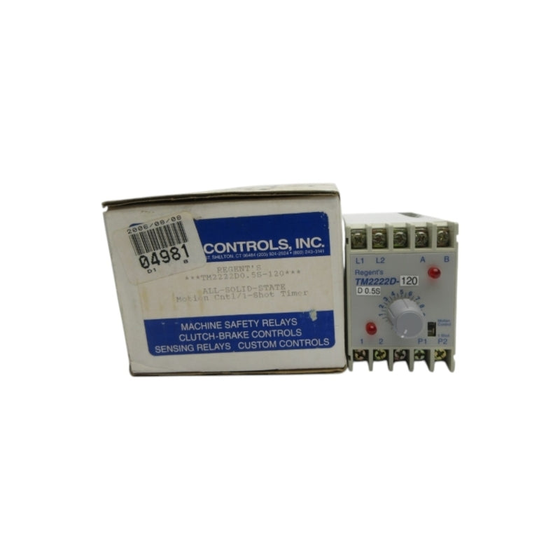REGENT CONTROLS TM2222D0.5S-120 120VAC NSMP