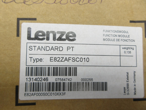LENZE E82ZAFSC010 NSFS