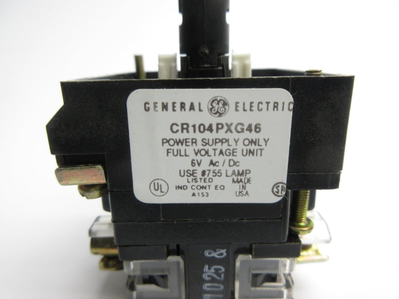 GENERAL ELECTRIC CR104PXG46 6VAC/DC (AS PICTURED) NSNP