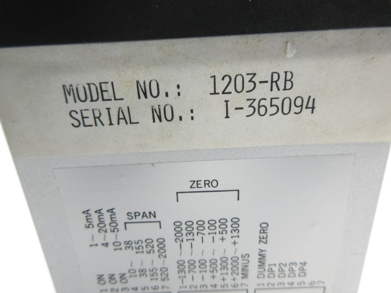 METER 1203-RB NSNP