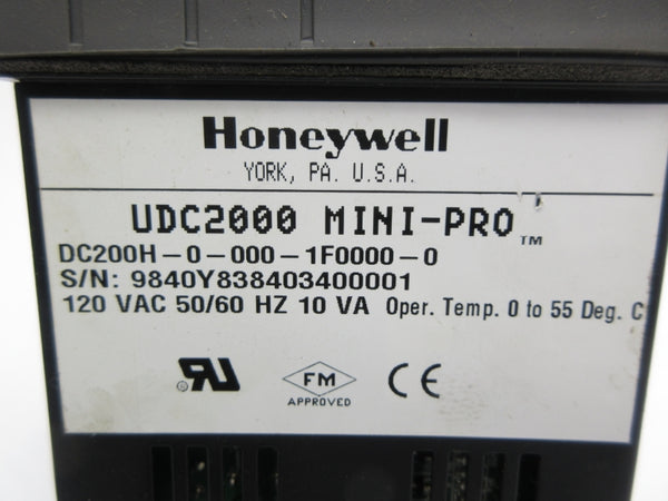 HONEYWELL DC200H-0-000-1F0000-0 120VAC NSNP
