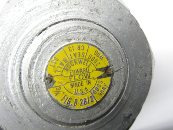 EDWARD B-2672 3/4" NSNP
