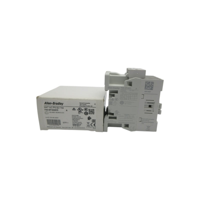 ALLEN BRADLEY 700-EF400KD SER. A 100-250VDC (WH) NSMP
