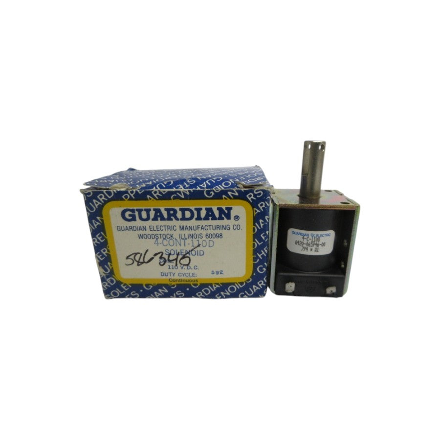 GUARDIAN ELECTRIC 4-CONT-110D 110VDC NSMP