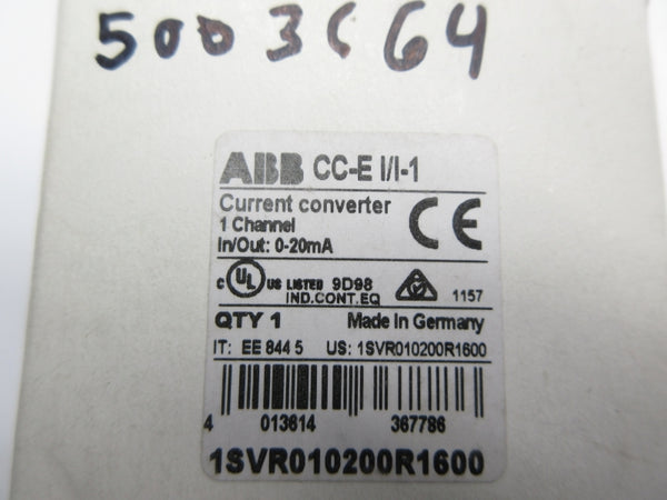 ABB CC-EI/I-1 1SVR010200R1600 NSMP
