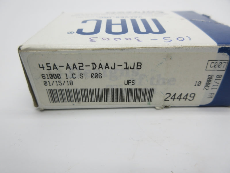MAC 45A-AA2-DAAJ-1JB 110/120V 120PSI NSMP