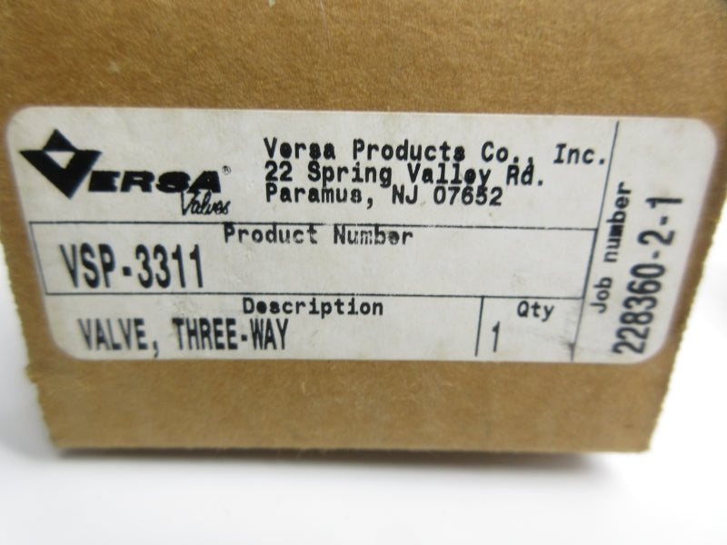 VERSA VSP-3311 200VAC 40-200PSI NSMP