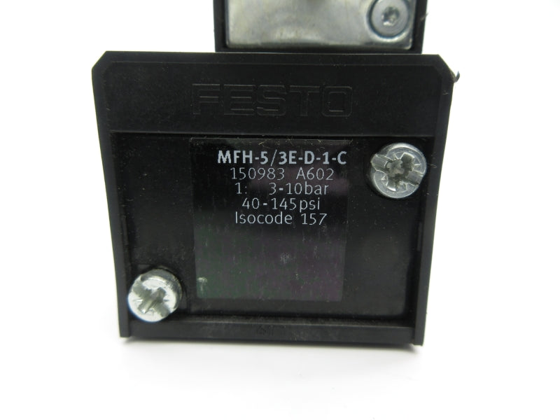 FESTO MFH-5/3E-D-1-C 150983 40-145PSI NSNP