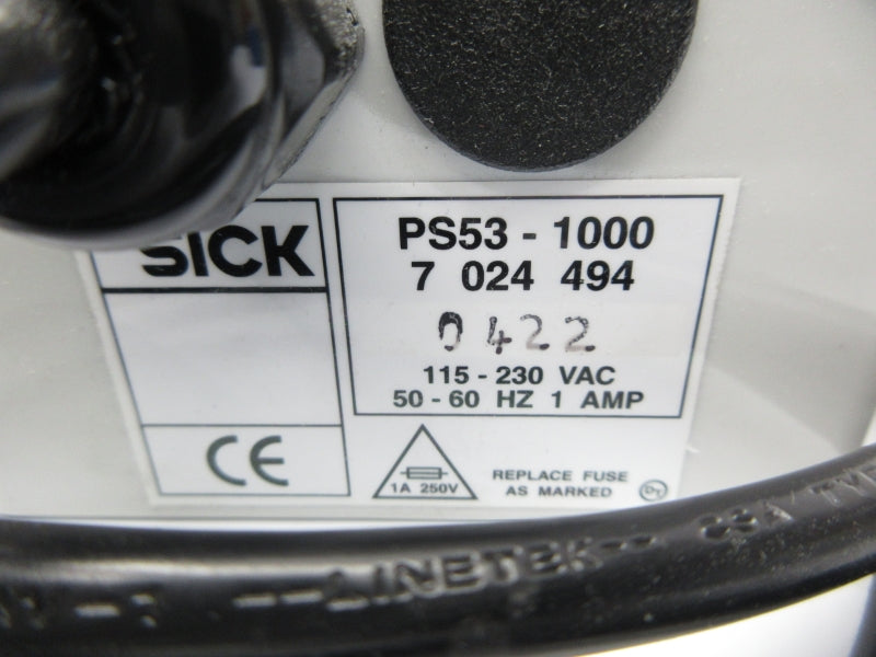 SICK PS53-1000 7024494 115-230VAC 1A NSNP