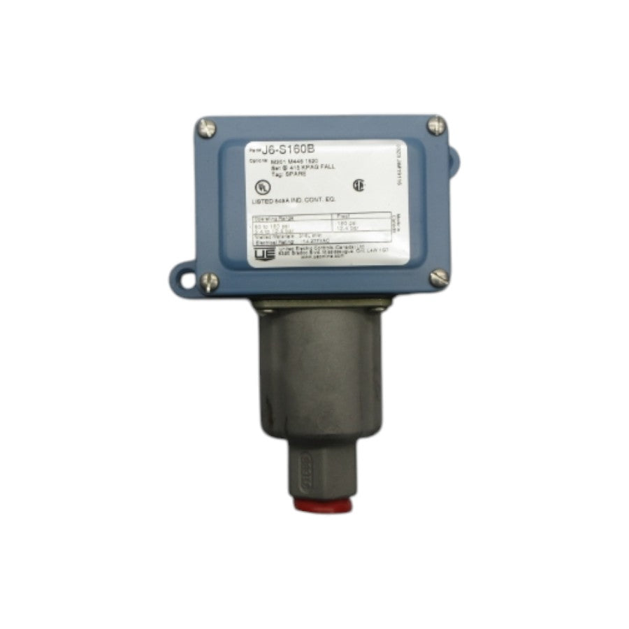 UNITED ELECTRIC J6-S160B 277VAC 15A 50-180PSI NSNP
