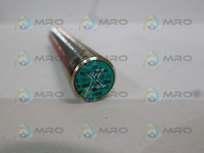 PEPPERL+FUCHS NCB4-12GM80-US-V12 094795 PROXIMITY SENSOR NSNP