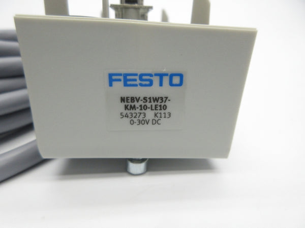 FESTO NEBV-S1W37-KM-10-LE10 543273 0-30VDC NSNP