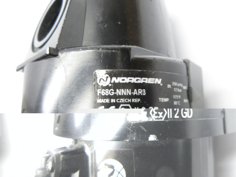 NORGREN F68G-NNN-AR3 250PSI NSNP