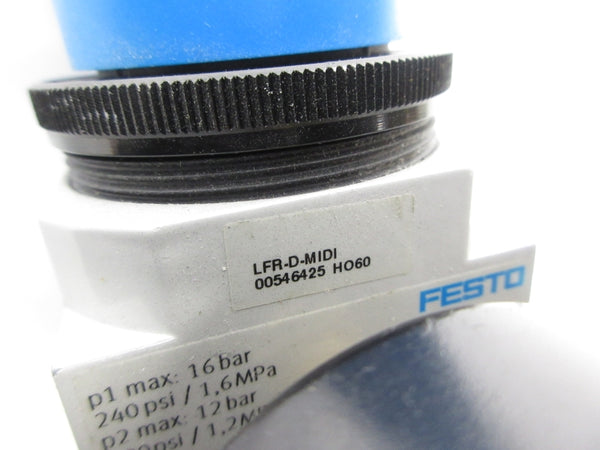 FESTO LFR-D-MIDI 546425 240PSI (AS PICTURED) NSNP
