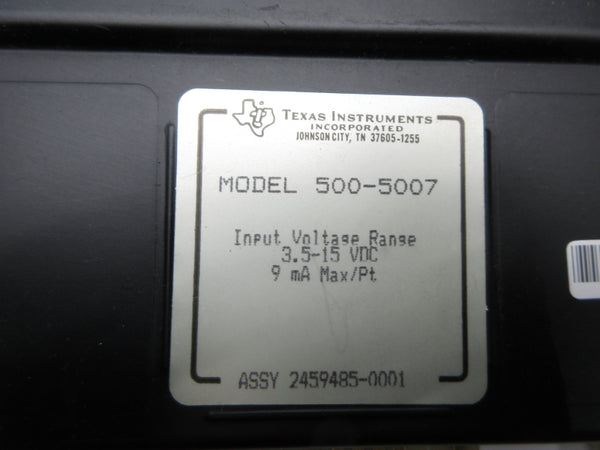 TEXAS INSTRUMENT 500-5007 3.5-15VDC NSNP