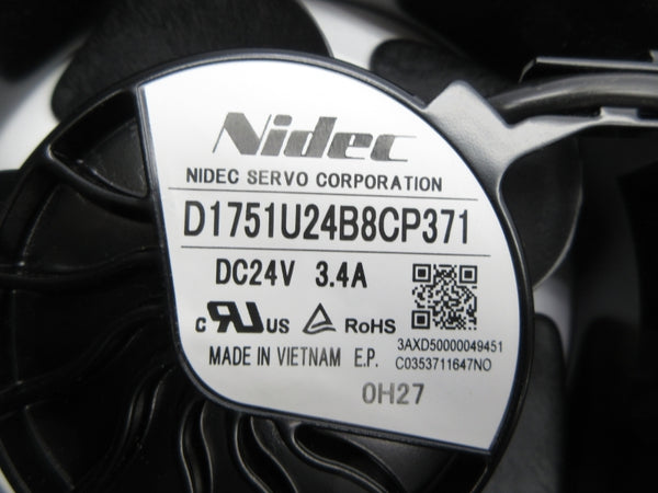 NIDEC D1751U24B8CP371 24VDC 3.4A NSNP