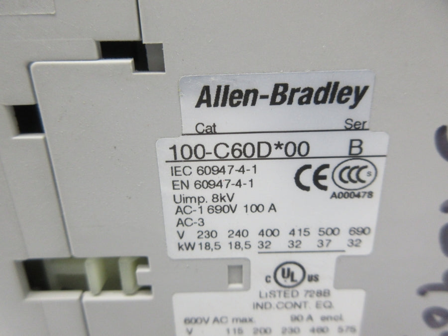 ALLEN BRADLEY 100S-C60DJ14C SER. B 24VDC NSNP