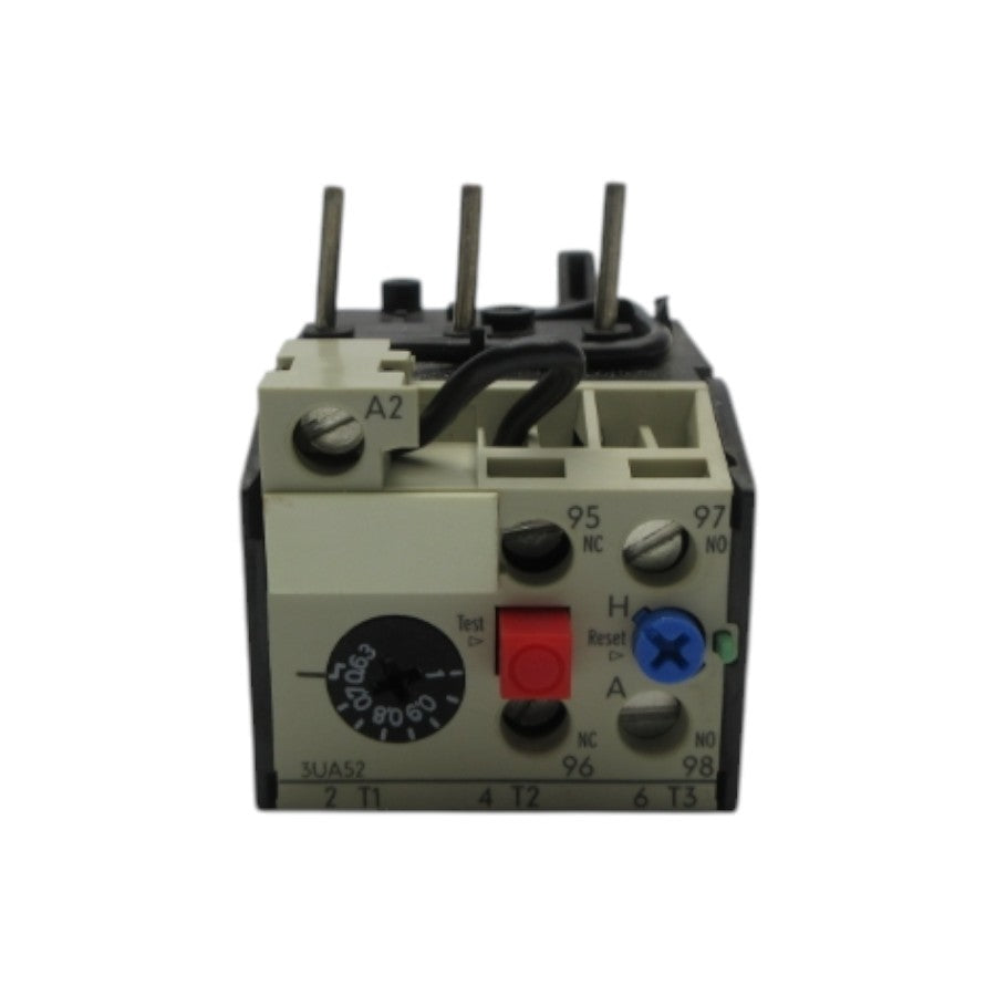 SIEMENS 3UA5212-0J 600VAC 0.63-1A (AS PICTURED) NSNP