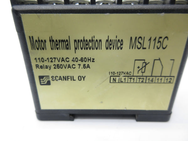 SCANFIL MSL115C 110-127VAC NSNP