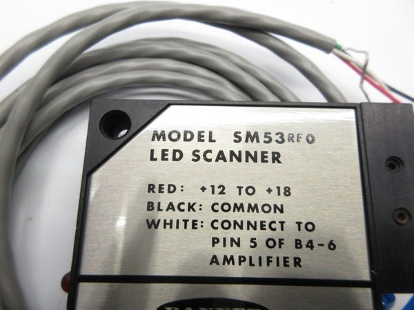 BANNER ENGINEERING SM53RFO 12-18V NSNP