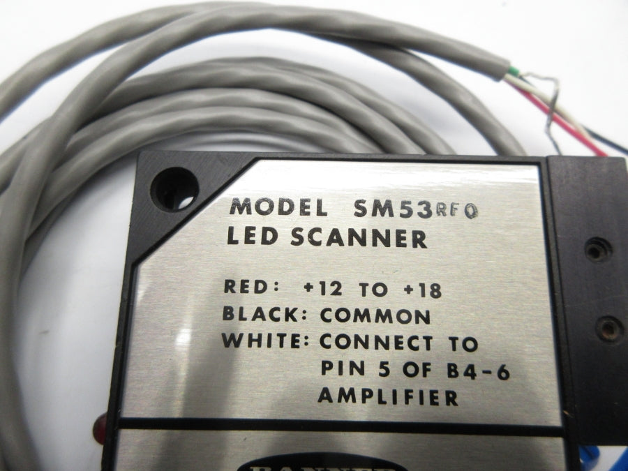 BANNER ENGINEERING SM53RFO 12-18V NSNP