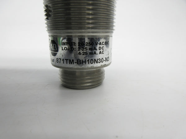 ALLEN BRADLEY 871TM-BH10N30-N3 SER. A 20-250VAC/DC NSNP