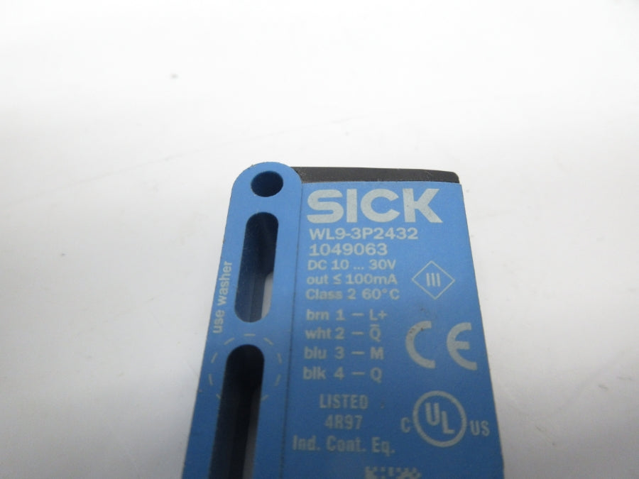 SICK WL9-3P2432 1049063 10-30VDC NSNP