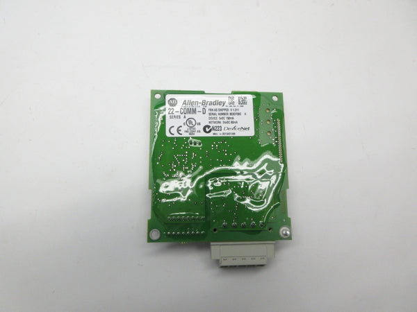ALLEN BRADLEY 22-COMM-D SER. A F/W V1.011 24VDC (AS PICTURED) NSNP