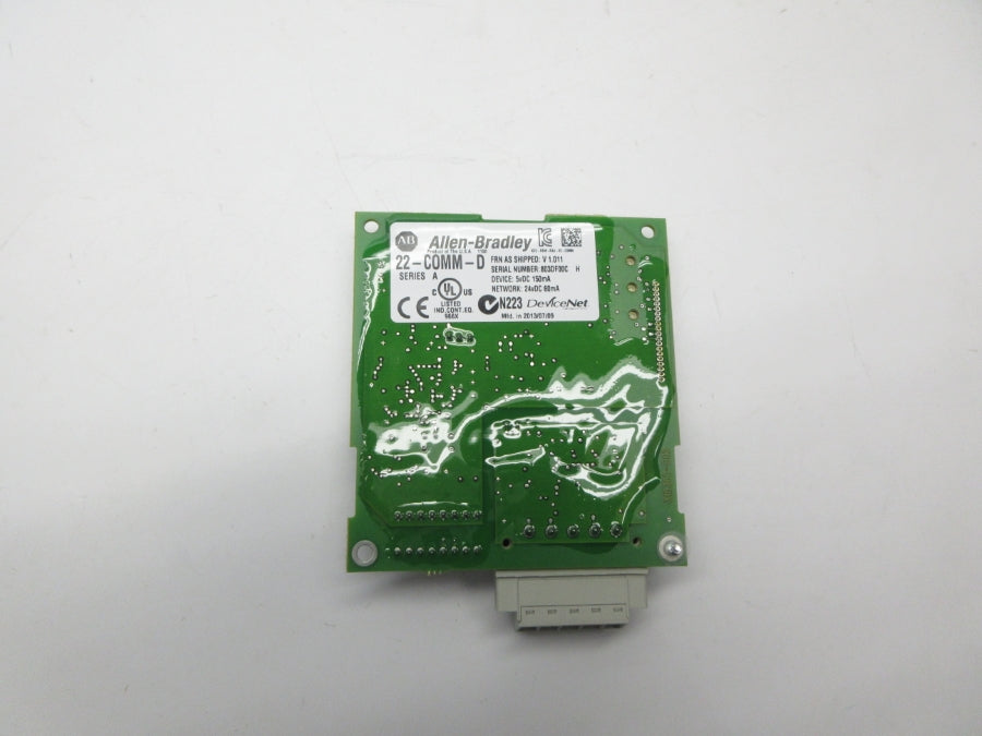 ALLEN BRADLEY 22-COMM-D SER. A F/W V1.011 24VDC (AS PICTURED) NSNP
