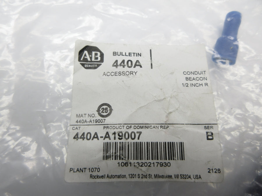 ALLEN BRADLEY 440A-A19007 SER. B NSMP