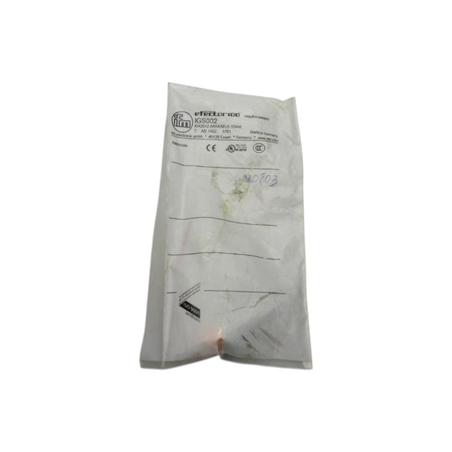 IFM EFECTOR IGS002 IGK2012-ARKA/M/LS-104AK NSMP