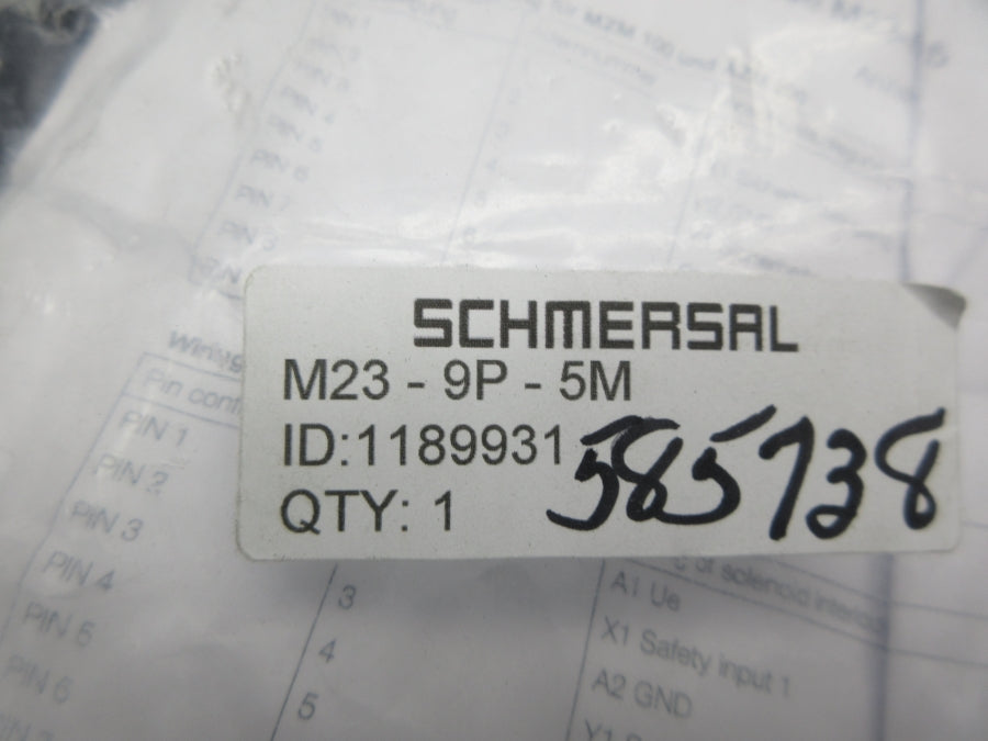 SCHMERSAL M23-9P-5M NSMP