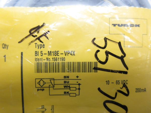 TURCK BI5-M18E-VP4X 1561190 10-65VDC NSMP