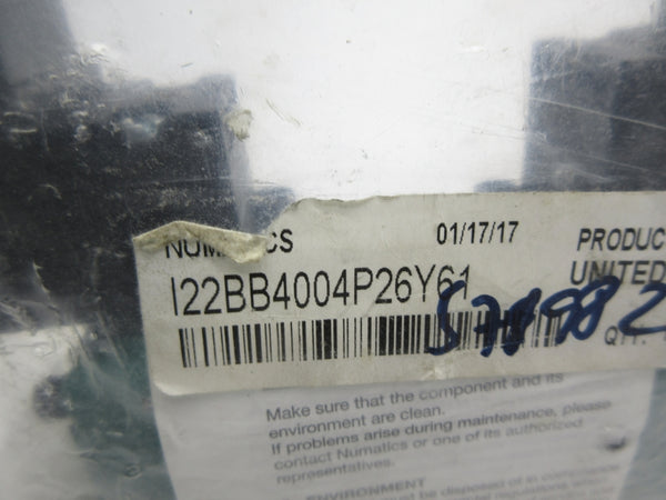 NUMATICS I22BB4004P26Y61 24VDC NSMP