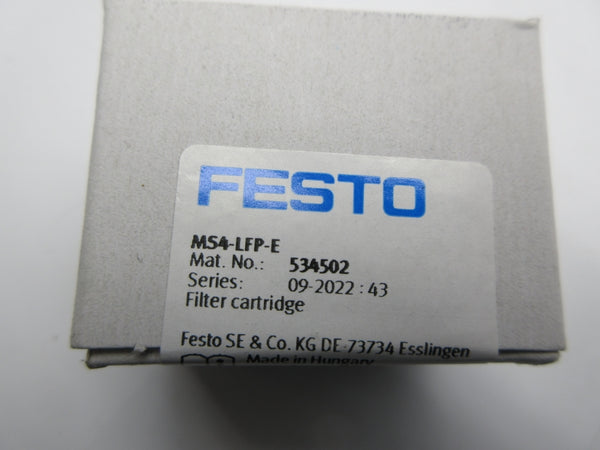 FESTO MS4-LFP-E 534502 NSFS