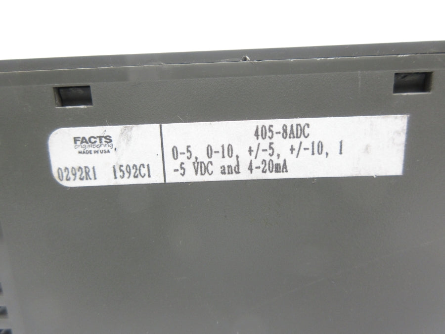 FACTS ENGINEERING 405-8ADC (NO DOOR) UNMP