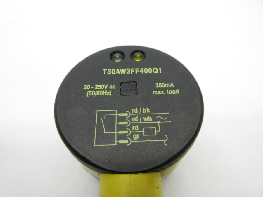 BANNER ENGINEERING T30AW3FF400Q1 20-250VAC UNMP