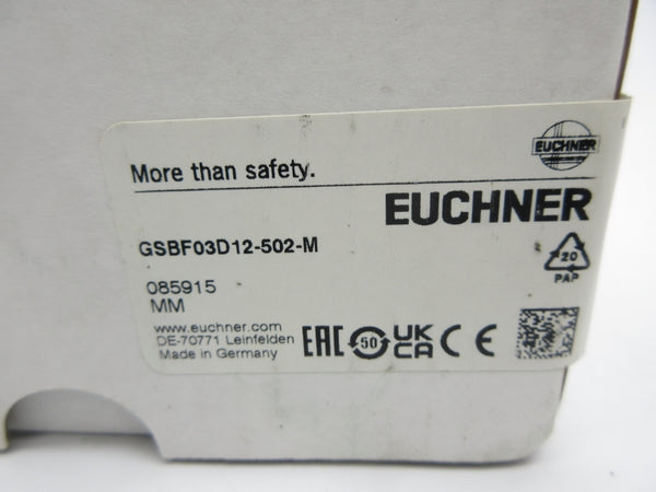 EUCHNER GSBF03D12-502-M 085915 NSFS