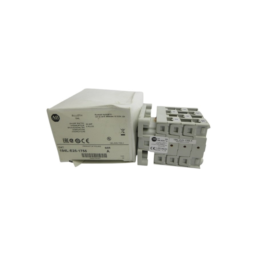 ALLEN BRADLEY 194L-E25-1755 SER. A 25A (WH) NSMP