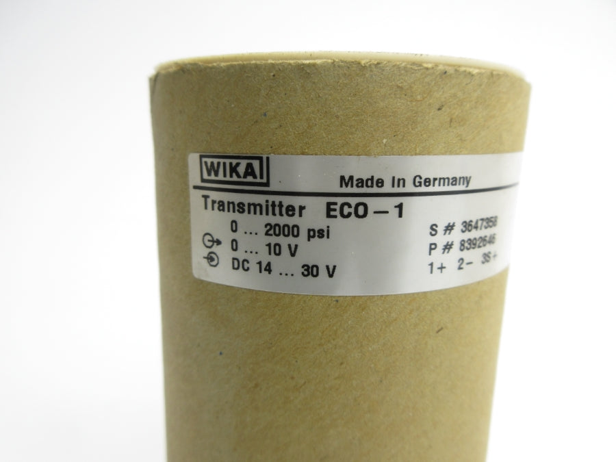 WIKA 8392646 ECO-1 14-30VDC 2000PSI NSMP